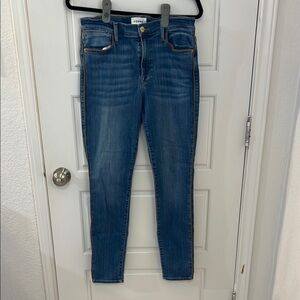 Frame Skinny Women's Blue Jeans 30”
